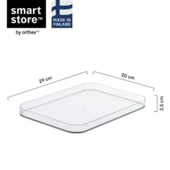 Lock SmartStore Compact Clear M, transparent, 29x20 cm