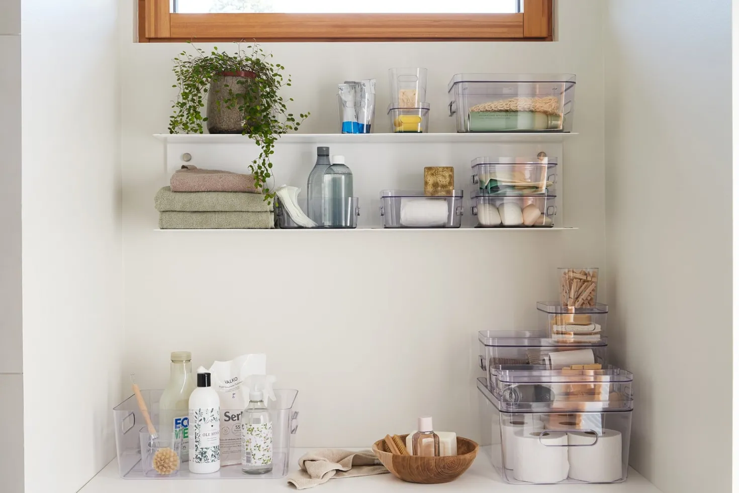 Lock SmartStore Compact Clear L, transparent, 40x29,5 cm