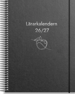 Lärarkalender Burde 1251, läsåret 2026/2027, veckouppslag