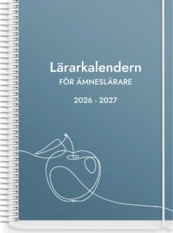 Lärarkalender Burde 1252 Ämneslärare, läsåret 2026/2027