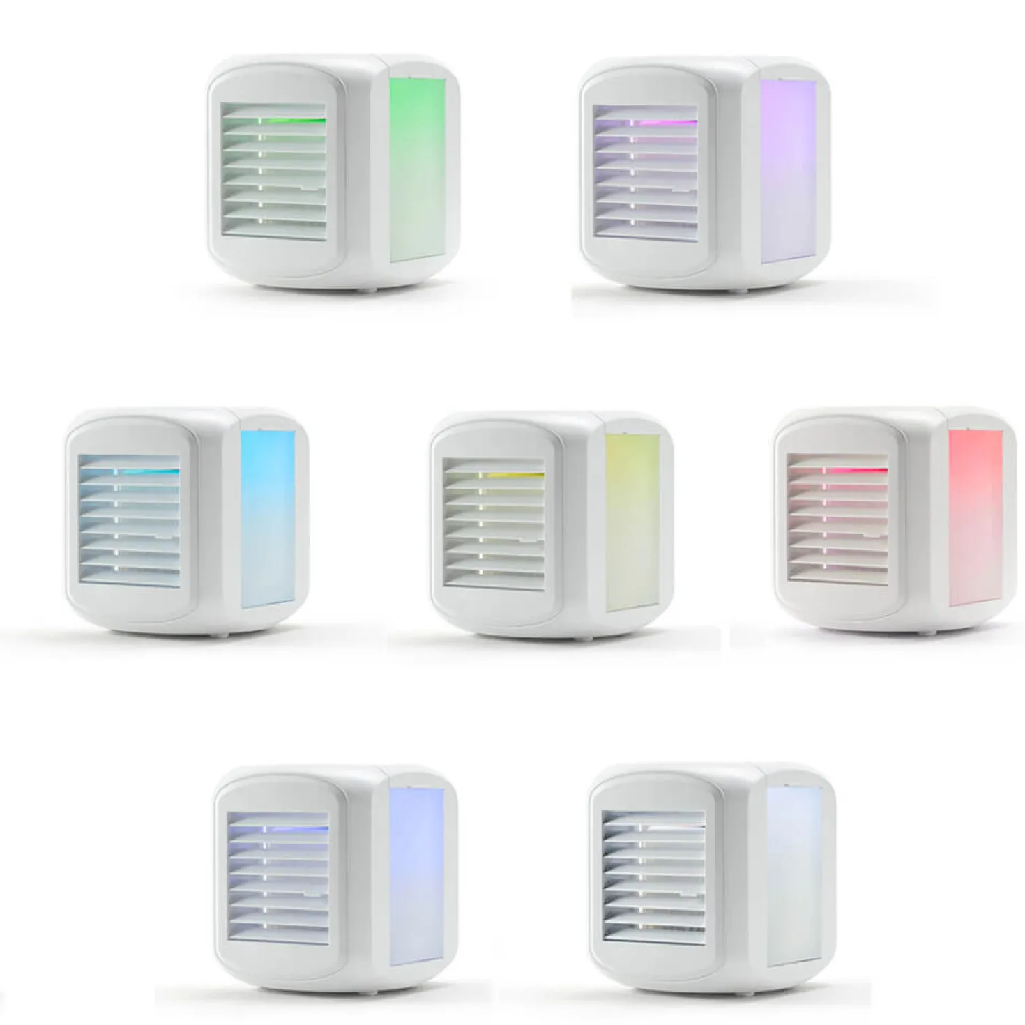 Luftkylare TAURUS Mini USB-driven, 5W, 640 ml tank, vit