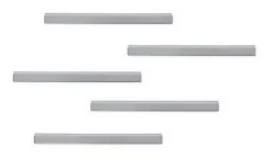 Magnetisk klämma Durable Durafix, silver, 210x17 mm, 5 st