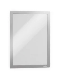 Magnetram Durable Duraframe A4, silver, 2 st