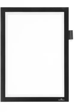 Magnetram Durable Duraframe Note A4, svart, pennhållare