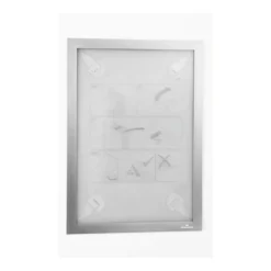 Magnetram Durable Duraframe Wallpaper A4, silver, självhäftande