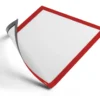 Magnetram Durable Duraframe A4, röd, 5 st