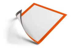 Magnetram Durable Duraframe A4, orange, 5 st