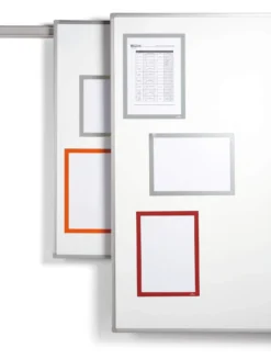 Magnetram Durable Duraframe A4, orange, 5 st