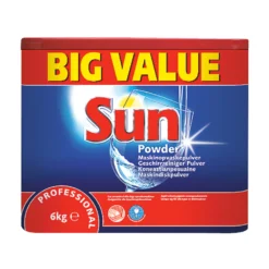 Maskindiskmedel Sun Professional, pulver, 6 kg