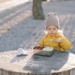 Matlåda Aqiila Foodbird LB5, uppladdningsbar, värmefunktion, svart