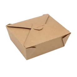 Matlåda Papstar Pure, papper med PLA, 1000 ml, 50 st