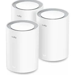 Mesh Wi-Fi 6-system CUDY M3000 AX3000, 2,5G WAN, 3-pack