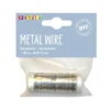 Metalltråd Playbox Silver, 0,3 mm, 80 m