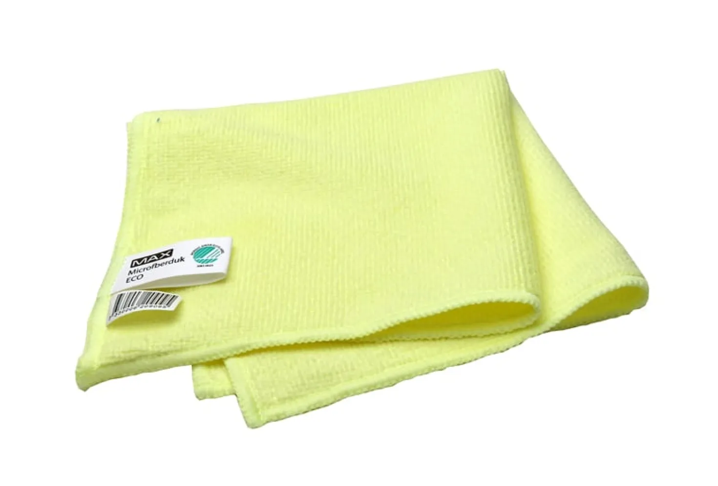 Mikrofiberduk MAX Microduk ECO, gul, 32x32 cm, Svanenmärkt