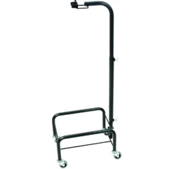 Minisvabbvagn Hygienteknik Softline, justerbart handtag, låsbara hjul