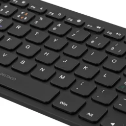 Minitangentbord Deltaco TB-631 Bluetooth, dämpade tangenter, svart