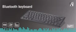 Minitangentbord Deltaco TB-631 Bluetooth, dämpade tangenter, svart