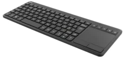 Mini Tangentbord Deltaco TB-504 Trådlöst, nordisk, touchpad, svart