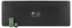 Mini Tangentbord Deltaco TB-504 Trådlöst, nordisk, touchpad, svart