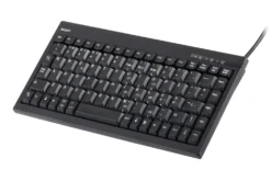 Minitangentbord Deltaco TB-5V Nordisk layout, 89 tangenter, USB, svart
