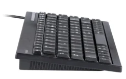 Minitangentbord Deltaco TB-5V Nordisk layout, 89 tangenter, USB, svart