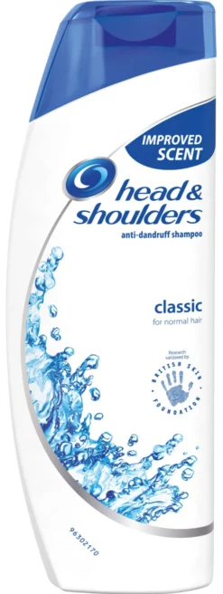 Mjällschampo Headshoulders Classic Clean, parabenfri, 250 ml