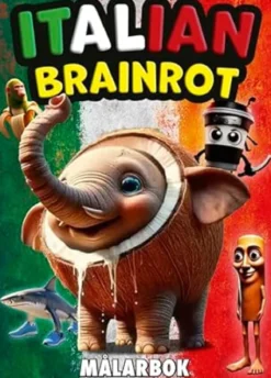 Målarbok Italian brainrot