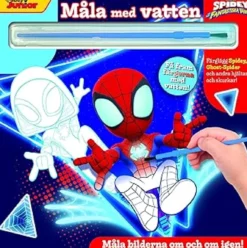 Målarbok Måla med vatten: Spidey