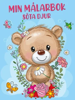 Målarbok Söta djur