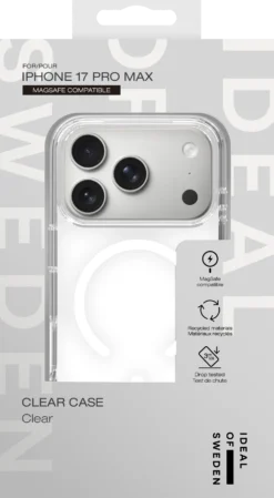 Mobilskal IDEAL OF SWEDEN MagSafe iPhone 17 Pro Max, transparent