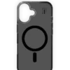 Mobilskal IDEAL OF SWEDEN MagSafe iPhone 16, genomskinlig tonad svart