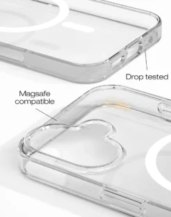 Mobilskal IDEAL OF SWEDEN MagSafe iPhone 16, genomskinlig klar