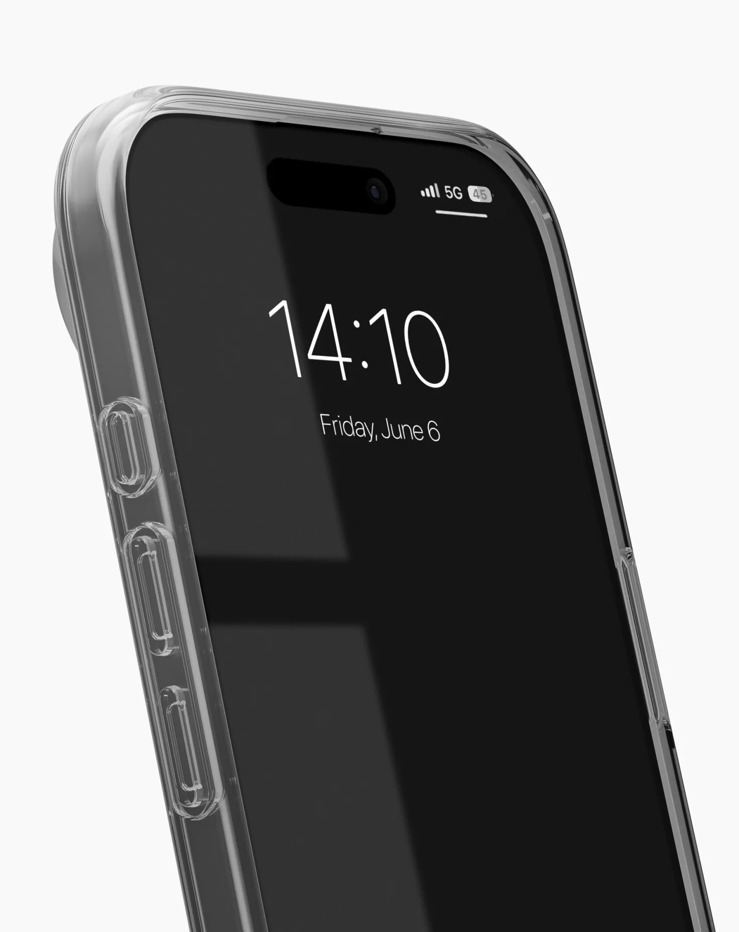 Mobilskal IDEAL OF SWEDEN MagSafe iPhone Air, genomskinlig svart
