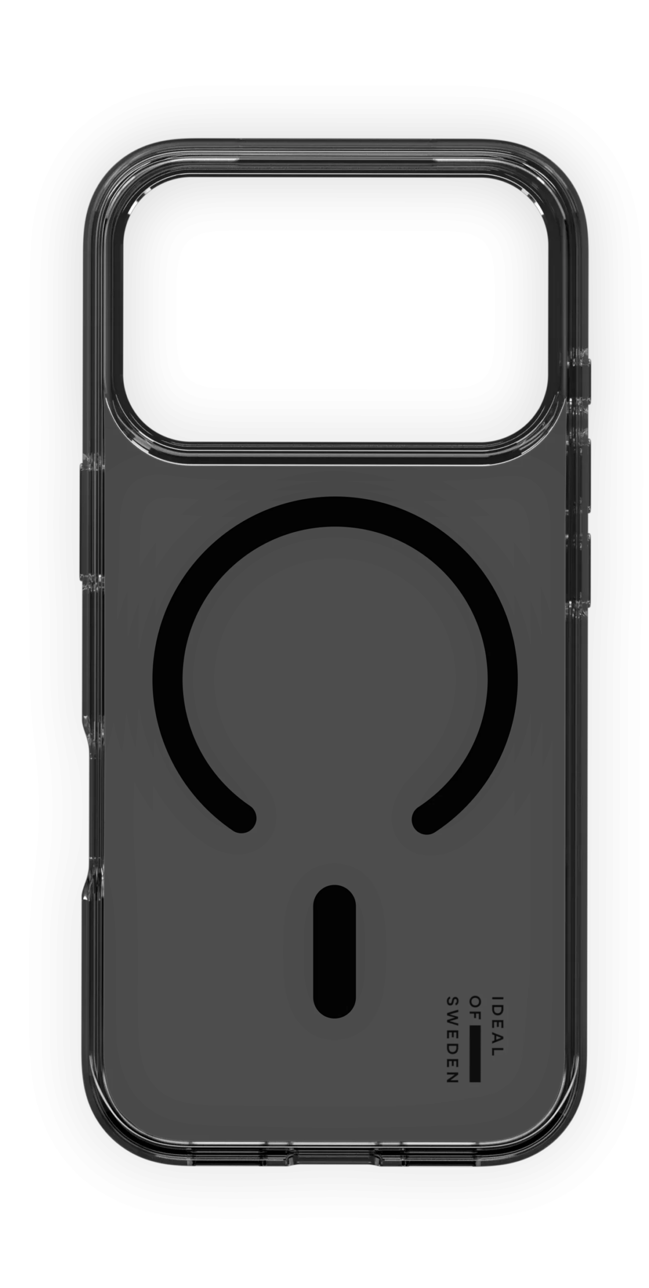 Mobilskal IDEAL OF SWEDEN MagSafe iPhone 17 Pro, genomskinlig svart