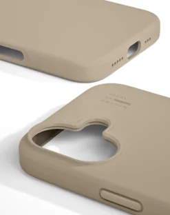 Mobilskal IDEAL OF SWEDEN MagSafe iPhone 17, silikon, beige
