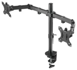 Monitorarm Deltaco Gaming GAM-040, 2 armar, 13"-32", svart