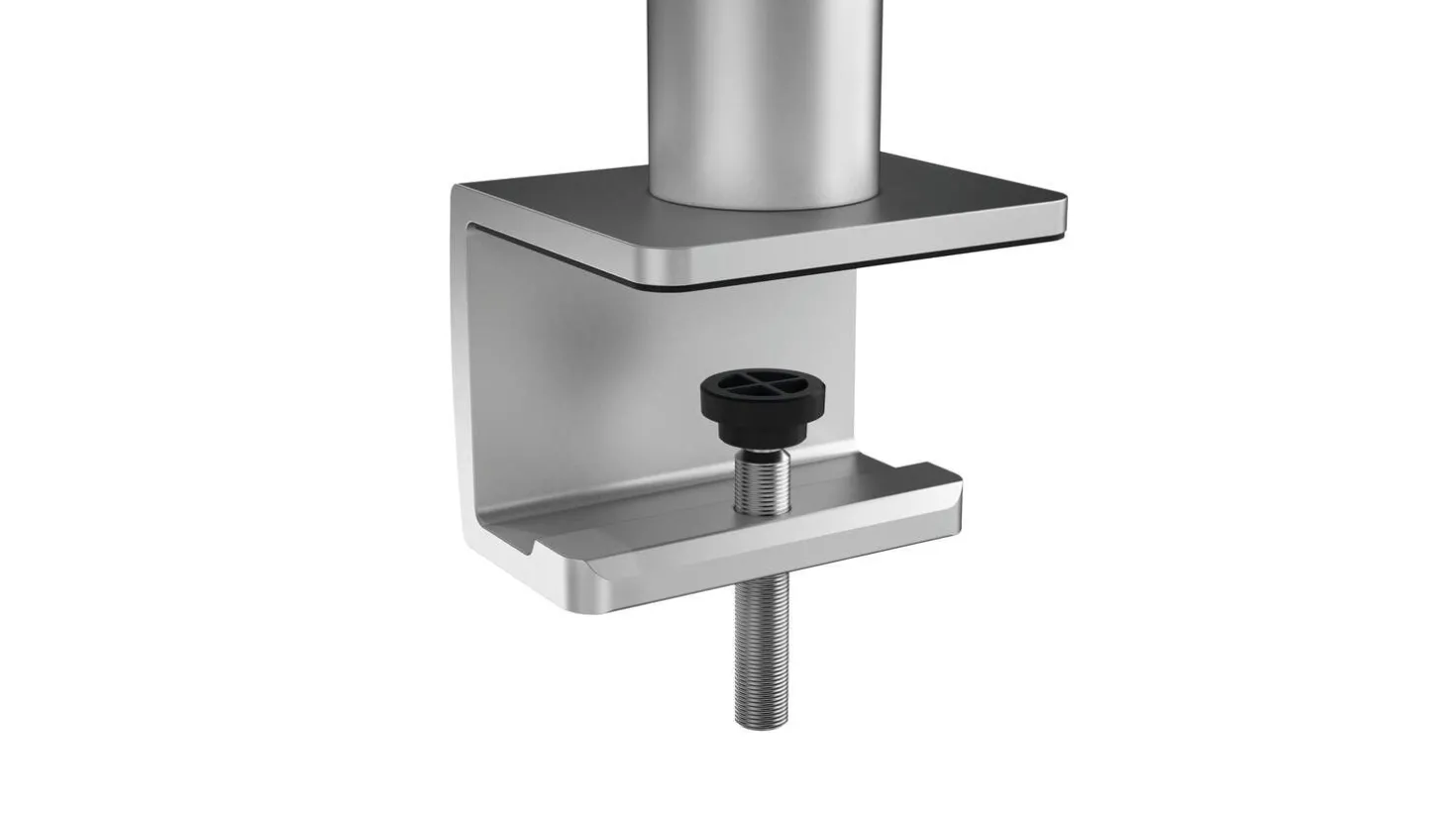 Monitorarm Durable för 1 skärm, bordsfäste, silver