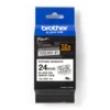 Märkband Brother TZe-S251 Extra Starkt, svart/vit, 24mm x 8m