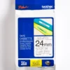 Märkband Brother TZe151, svart på transparent, 24mm x 8m