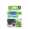Märkband Dymo D1 Svart/Blå, 9mm x 7m
