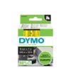 Märkband Dymo D1 Svart/Gul, 9mm x 7m