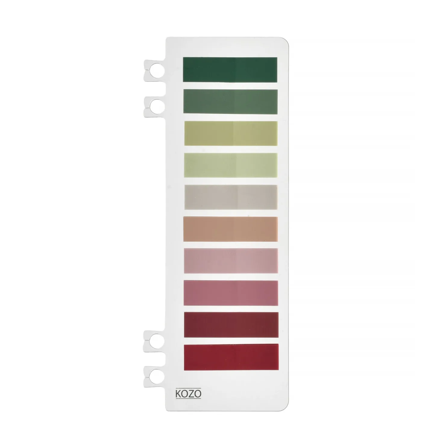 Märkflik Kozo Blush, 10 färger