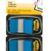 Märkflik Post-it Index 680, blå, 2-pack
