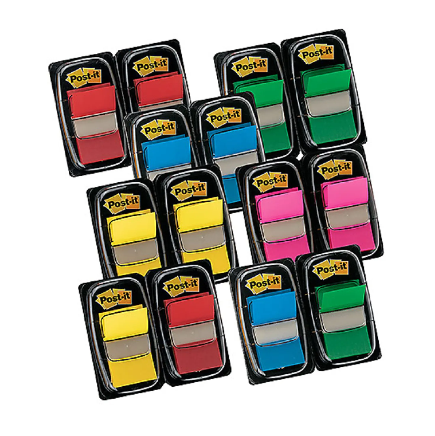 Märkflik Post-it Index 680 Cerise, 2-pack