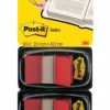 Märkflik Post-it Index 680 Röd, 2-pack