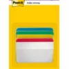 Märkflik Post-it Strong Index, 4 färger, 50,8 x 38,1 mm