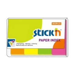 Märkflik Stick n Paper Index, 4 färger