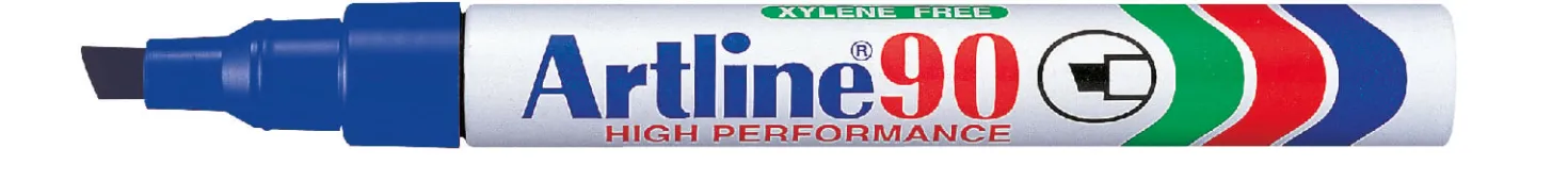 Märkpenna Artline 90, blå, 2–5 mm, påfyllningsbar