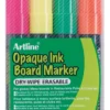 Märkpenna Artline Opaque Board Marker, 2 mm, 4-pack
