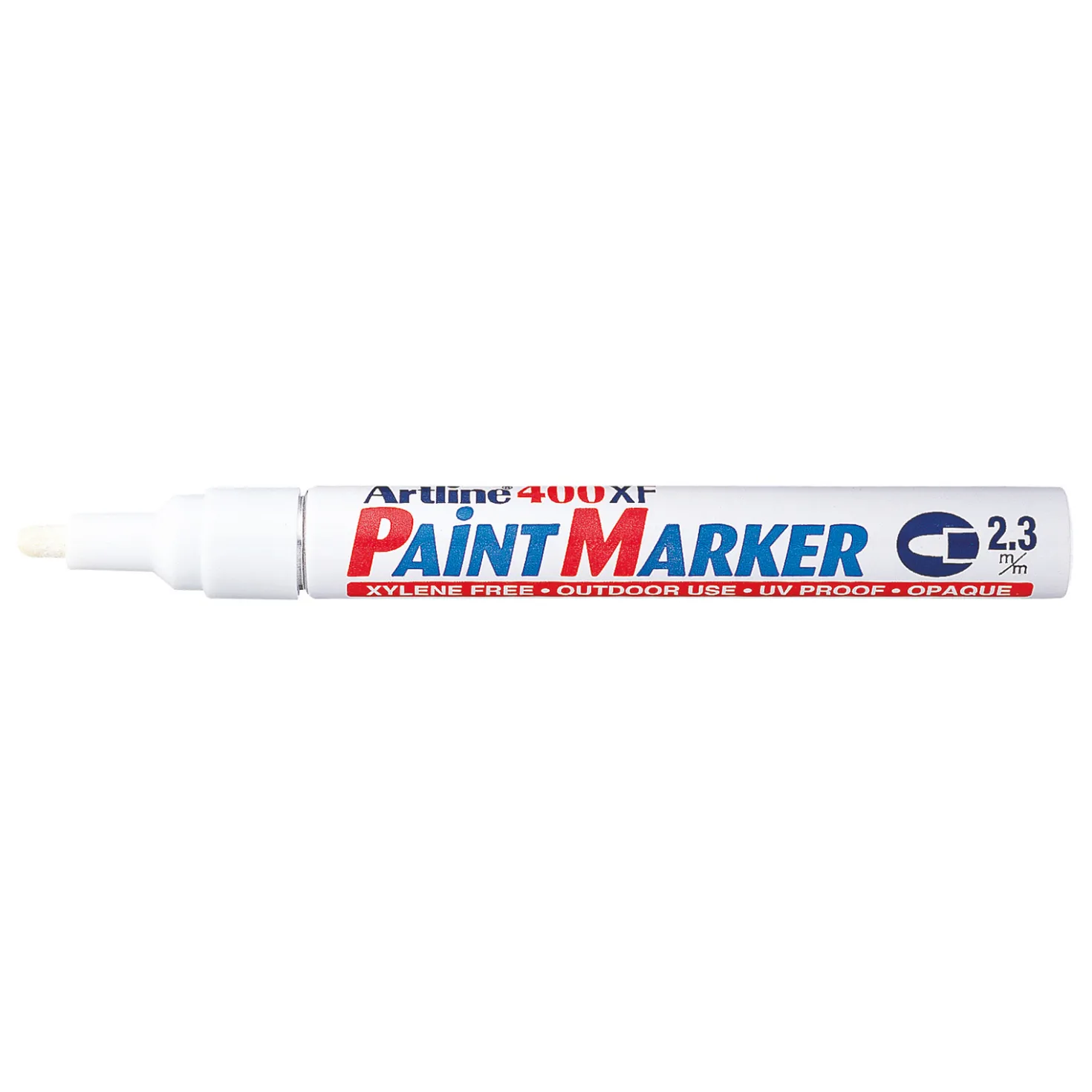 Märkpenna Artline PaintMarker 400XF, vit, 2,3 mm